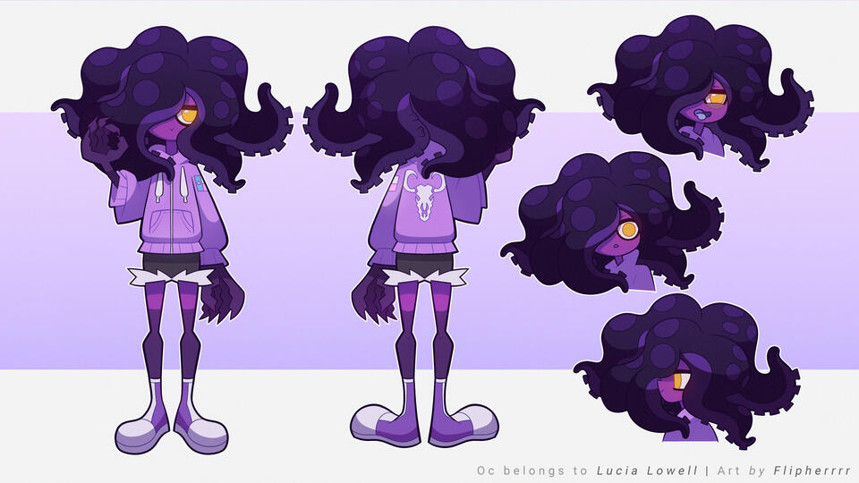 Titania's character sheet