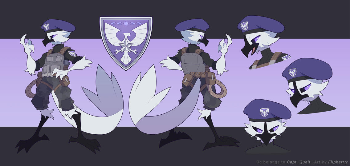 Quail's character sheet